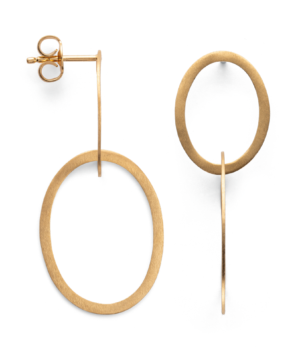 41770 – 925/- Earrings, matte fg