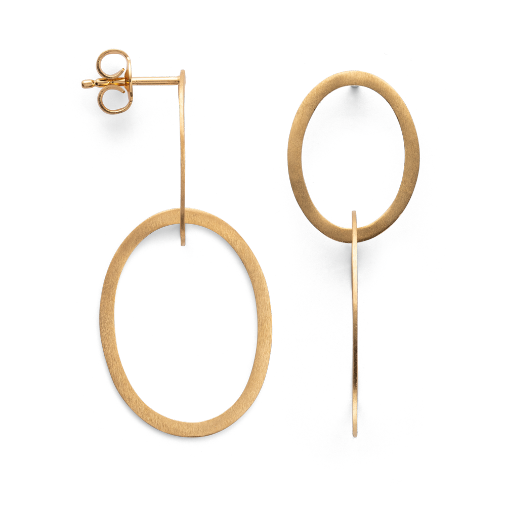 41770 – 925/- Earrings, matte fg