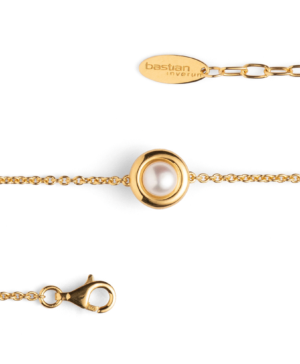 42140 – 925/- bracelet, fg matte/shiny pearl, 17+2cm, 1.8mm