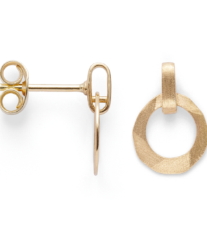 42485 – 750/- earrings matte/brushed