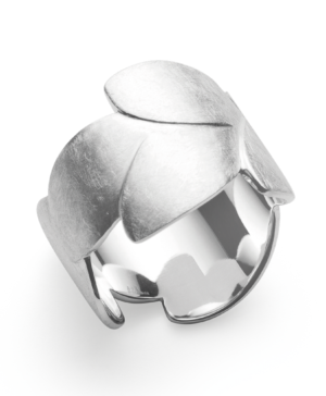 4287154 – 925/- Ring, rho. matt/brushed