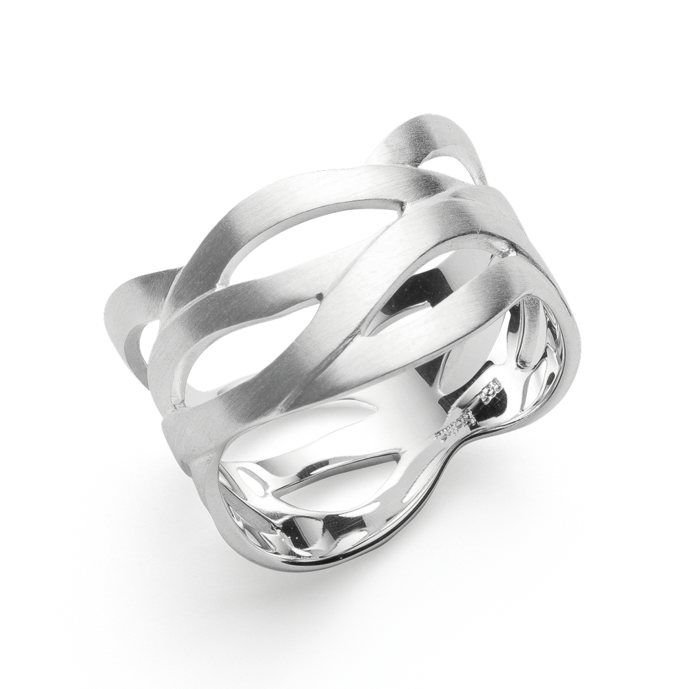4289152 – 925/- Ring, matte rho.