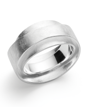 4297158 – 925/- Ring, rho. brushed