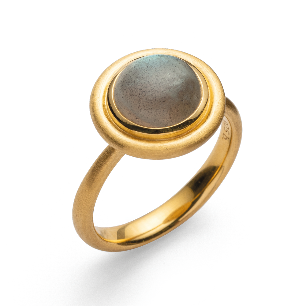 4317054 – 925/- Ring, fg matt/glossy, lab 2.63ct