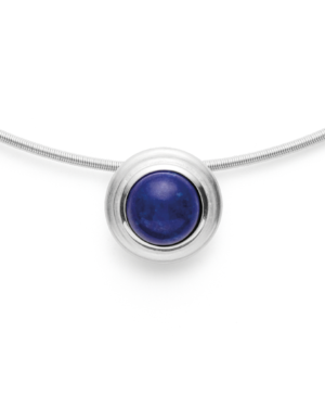 43180 – 925/- Pendant matte/glossy, lapis 2.73ct