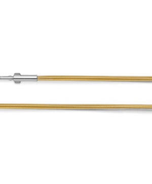 4350050 – Steel 12 rows, silver, two-tone, 0.5mm, 50cm