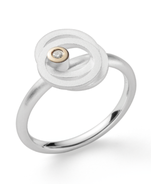 4399154 – 925/- ring, fg, rho sandb/blank, 0.02ct W-SI