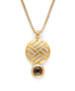 44000 – 925/- Pendant, matte/shiny color, RQ 0.99 ct