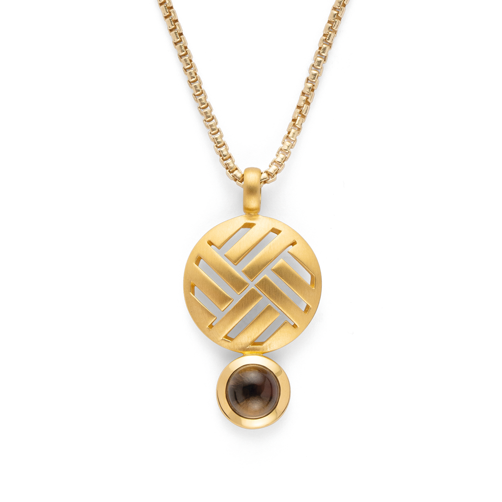 44000 – 925/- Pendant, matte/shiny color, RQ 0.99 ct