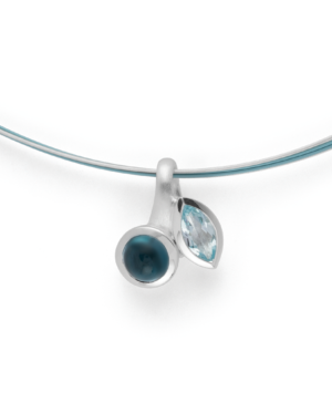44021 – 925/- Pendant, rho. matt/polished.