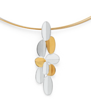 44090 – 925/- Pendant, partly matte finish