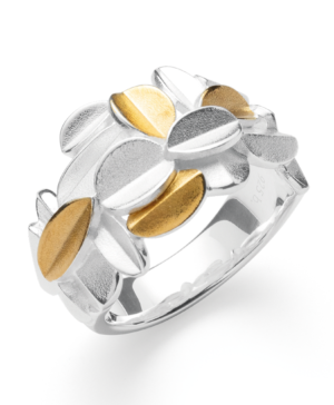 4411056 – 925/- Ring, partly matte finish
