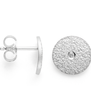 44191 – 925/- Earrings, rho. brilliant 0.02ct W-SI