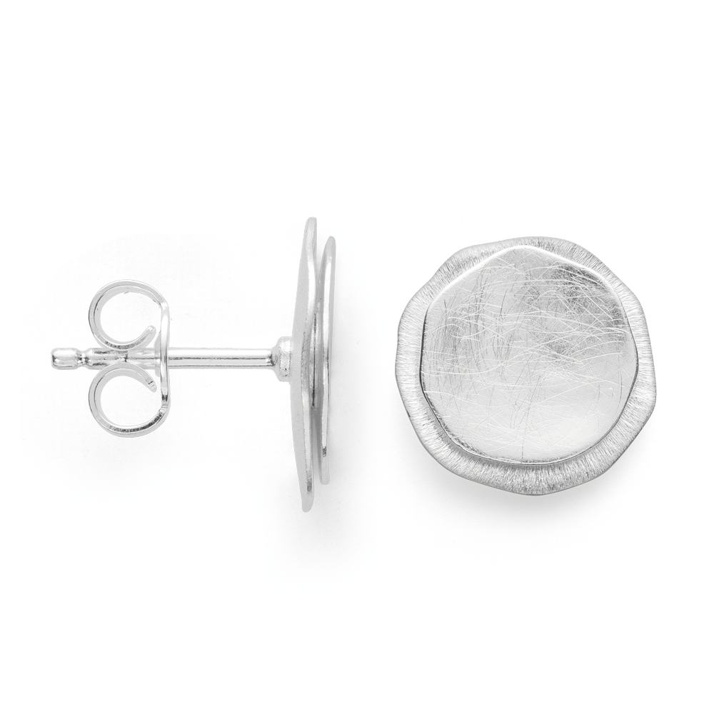 44310 – 925/- Earrings matte/brushed