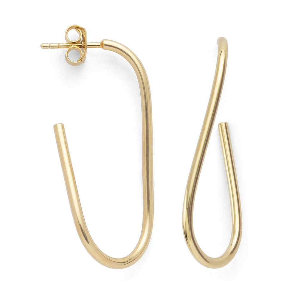 44460 – 925/- Earrings, fg polished