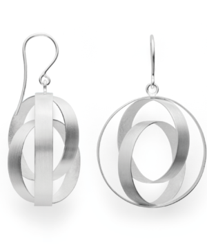 44840 – 925/- earring matte/brushed