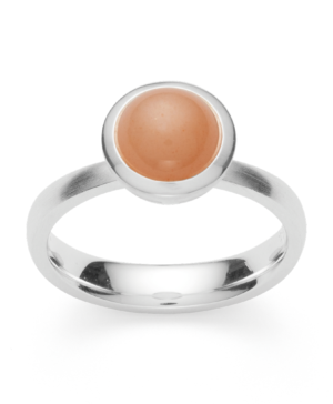 4512054 – 925/- Ring matte/shiny, moonstone blush 1.85ct