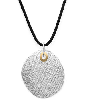45131 – 925/- Pendant, color 18K, rho. Matt