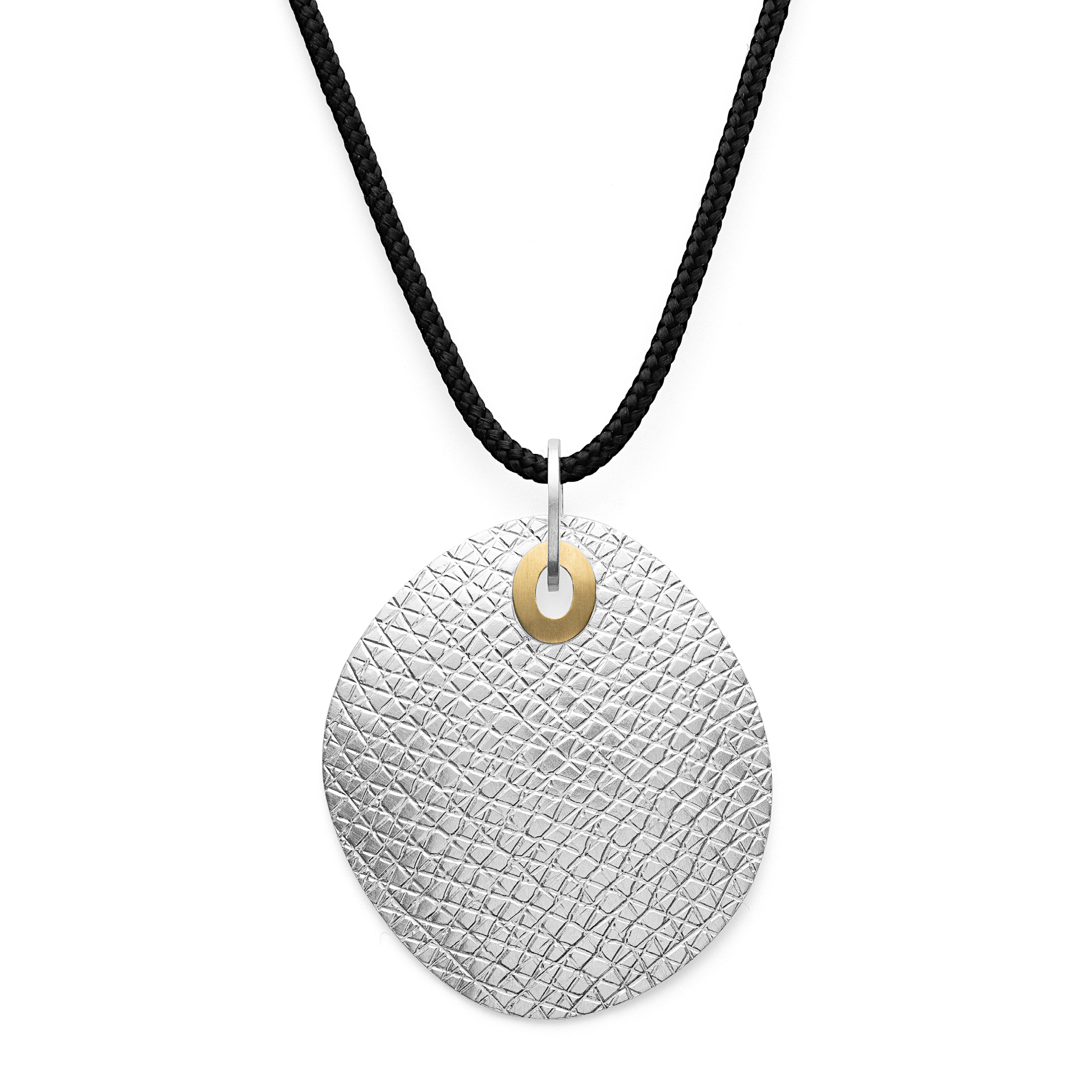 45131 – 925/- Pendant, color 18K, rho. Matt