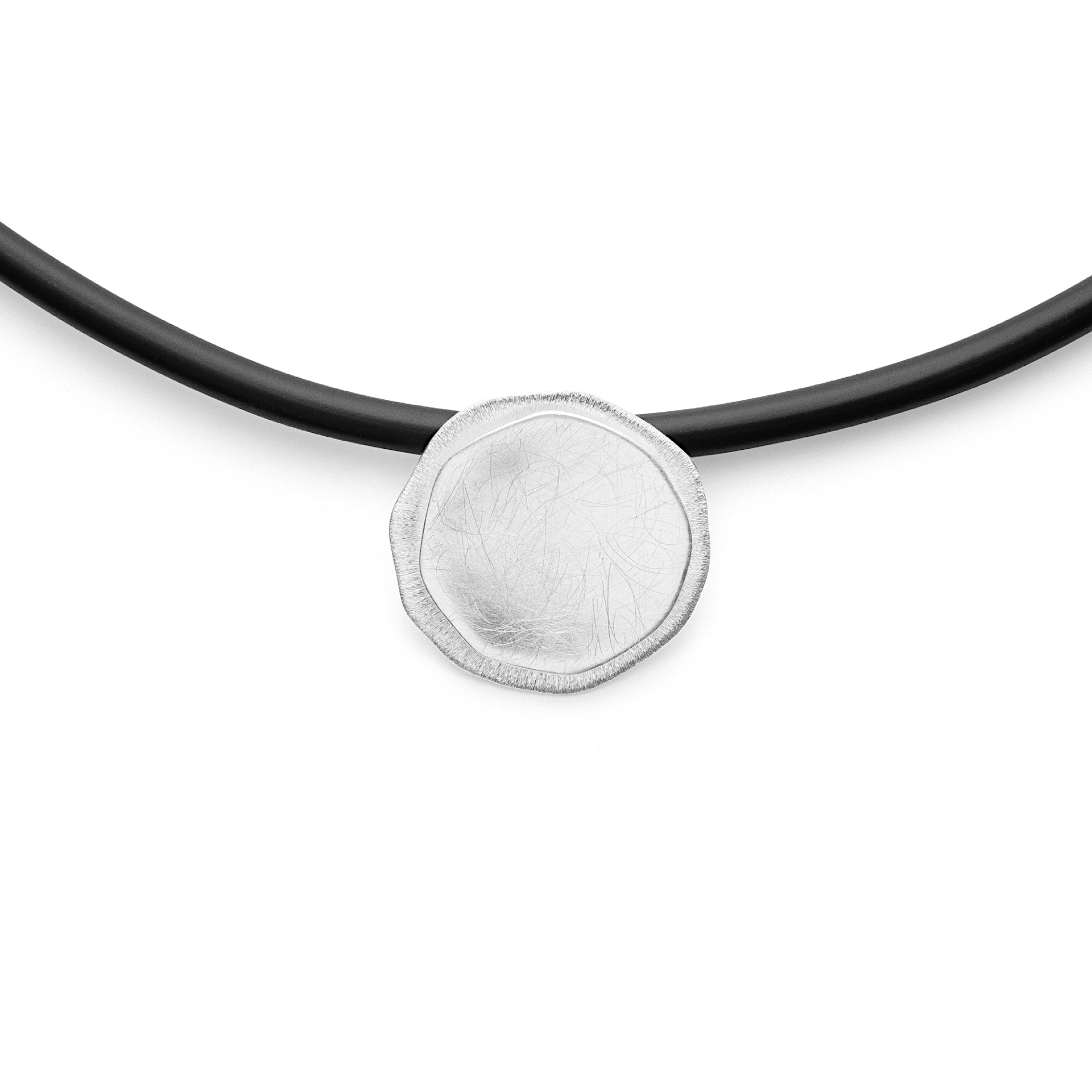45421 – 925/- Pendant, matte/brushed rho.