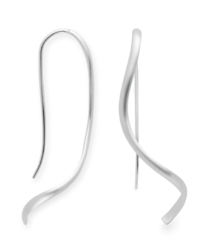 45481 – 925/- earring, matte rho.