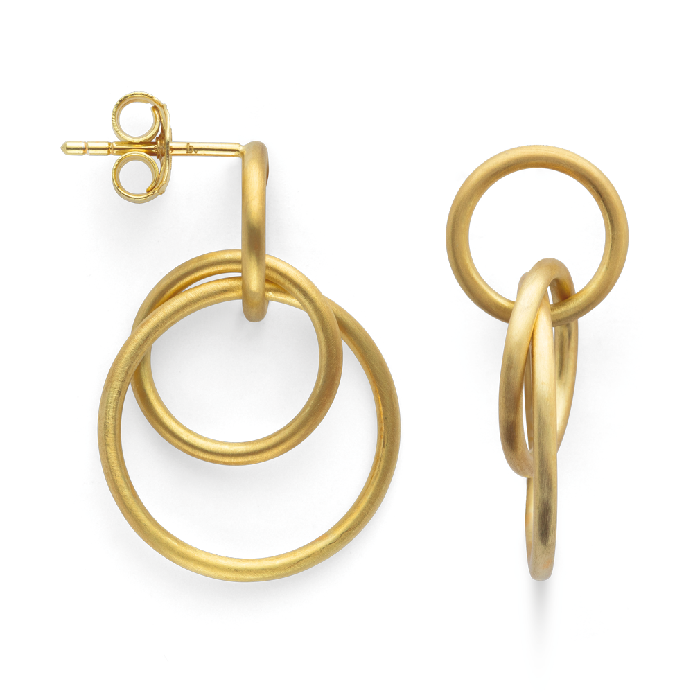 45510 – 925/- Earrings, matte fg