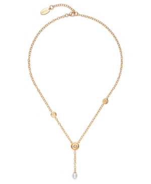 45610 – 925/- necklace, matt/glossy fg, pearl 3.43ct, 46+4cm