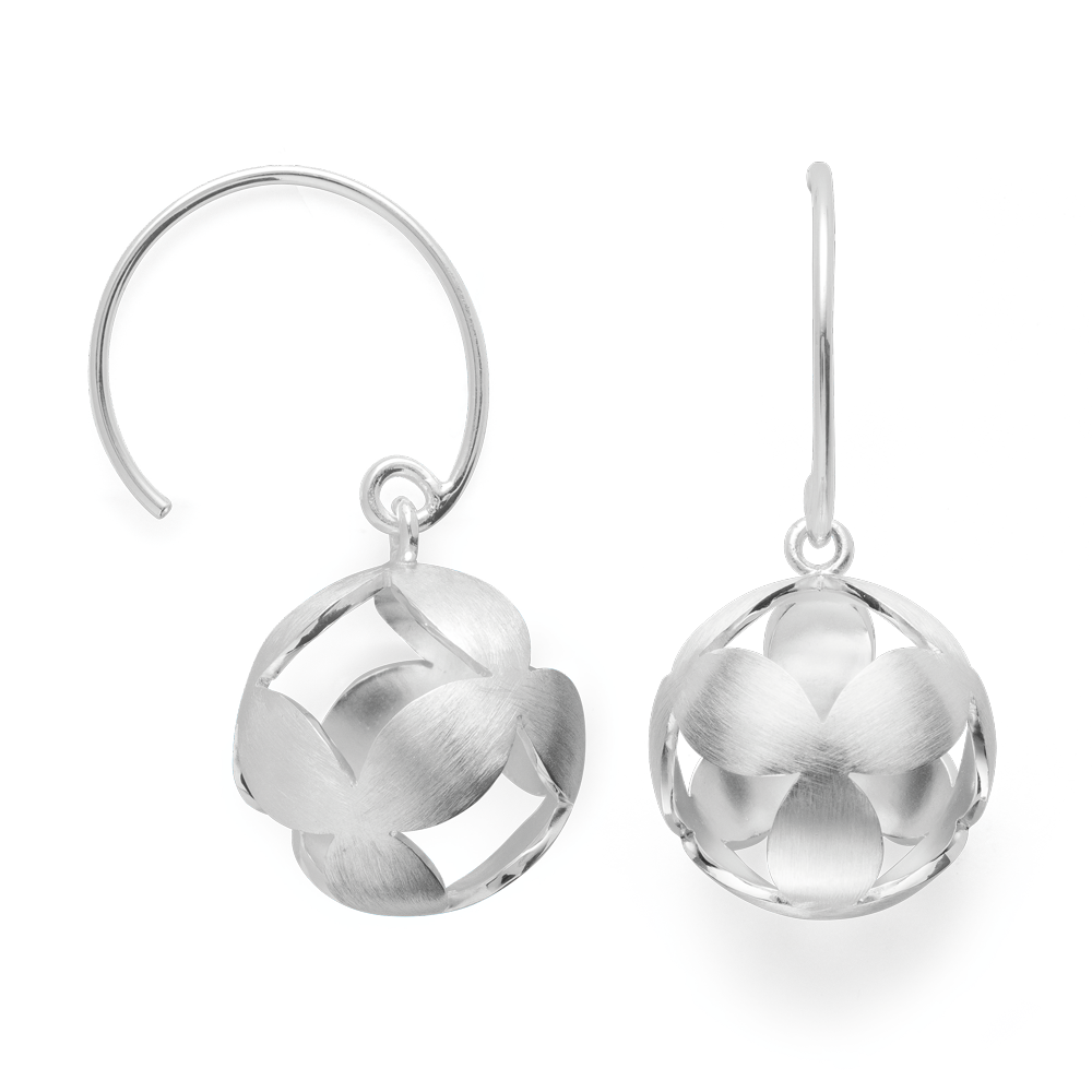 45690 – 925/- earring matte/shiny