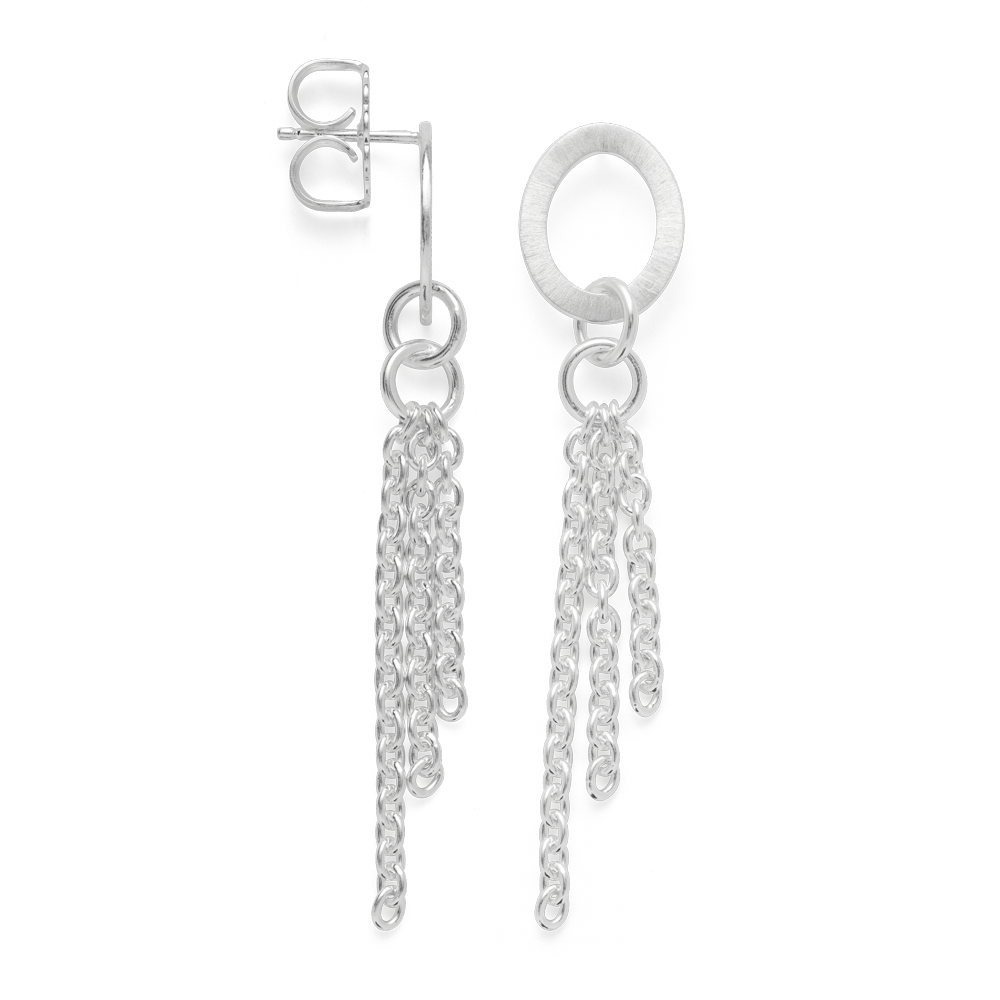 45720 – 925/- Earrings matte/shiny