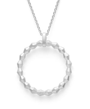 46091 – 925/- Pendant, rho. frosted.