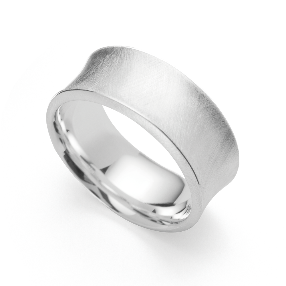4623156 – 925/- Ring, rho. brushed