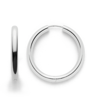 46590 925/- hoop earrings