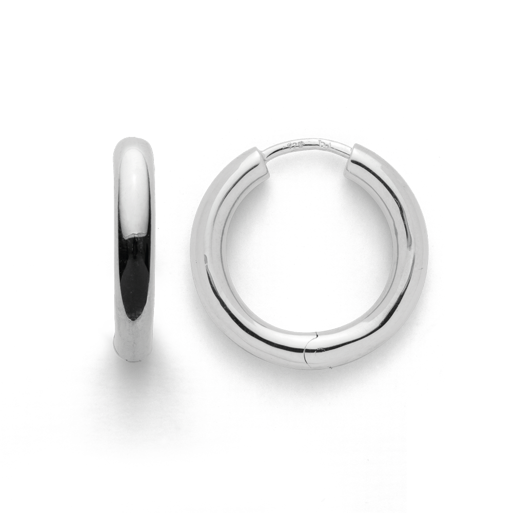 46610 925/- hoop earrings