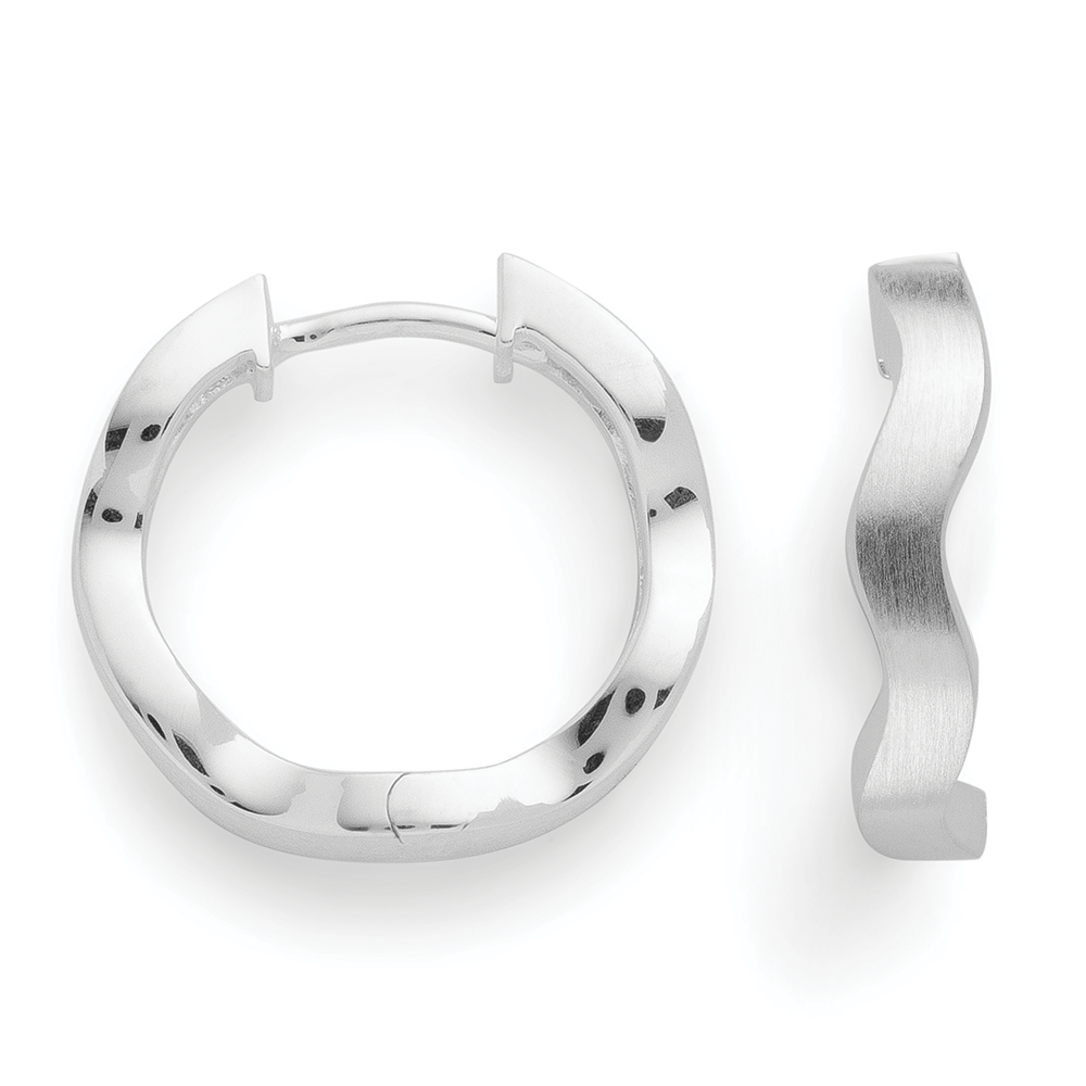 46770 925/- hoop, matte/shiny