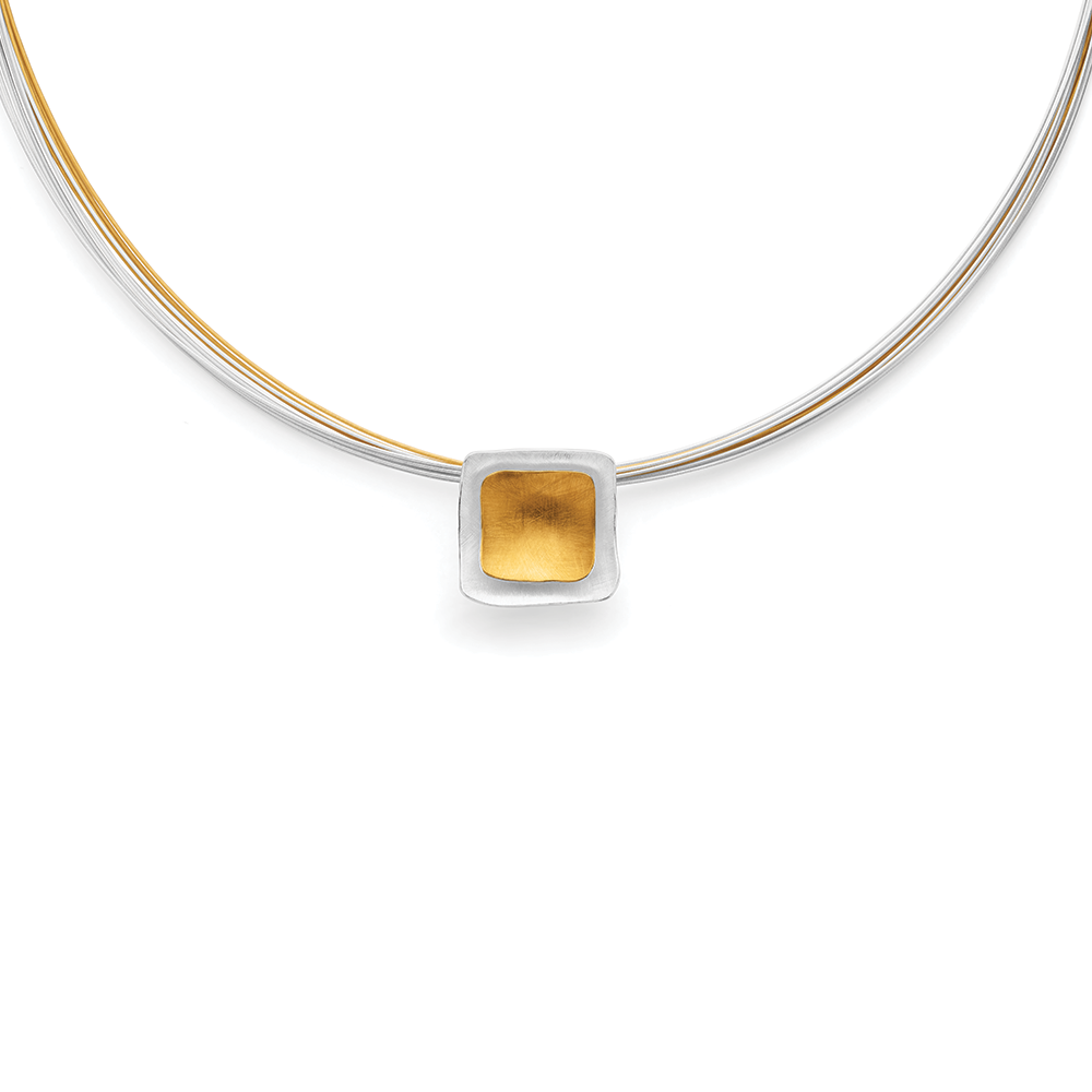46980 – 925/- pendant, partly colored, brushed