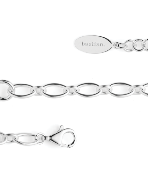 47350 – 925/- bracelet, matte, 19+3cm