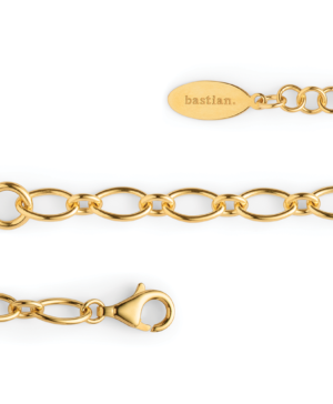47370 – 925/- bracelet, color, polished, 19+3cm