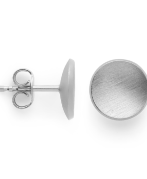 47560 – 925/- earrings, matte/shiny, 10mm