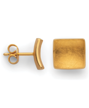 47630 – 925/- earrings, fg., brushed/pol., 8mm