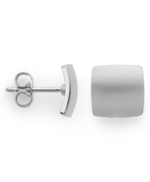 47681 – 925/- earrings, rhd, matte/shiny, 8mm