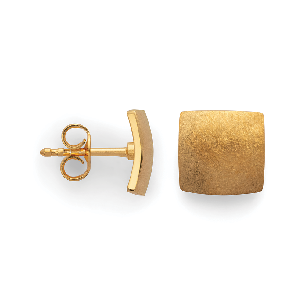 47710 – 925/- earrings, fg., brushed/pol, 8mm