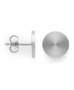 47800 – 925/- earrings, matte/shiny, 10mm