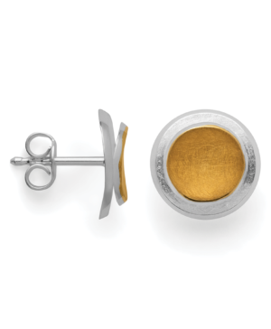 47850 – 925/- earrings, fg., brushed