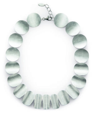 47921 – 925 / - Necklace, rho., mat / pol., 45 + 3cm