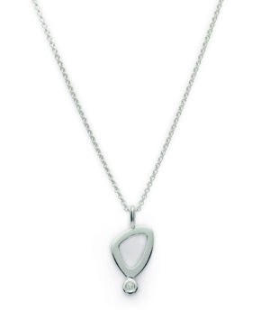 48100 – 925/- Pendant, polished, Dia. 0.02ct W-SI