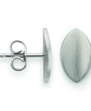 48351 – 925/- Earrings, rhodium-plated, matte