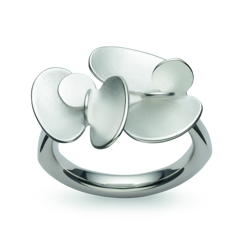 4852052 – 925/- Ring, sand-matt/polished