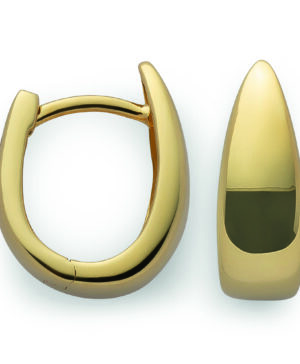 48760 925/- Creole, gold plated, polished