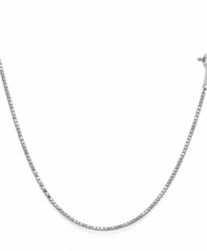 500-26072-45CM - Platinum Box Chain 0.68mm 45cm
