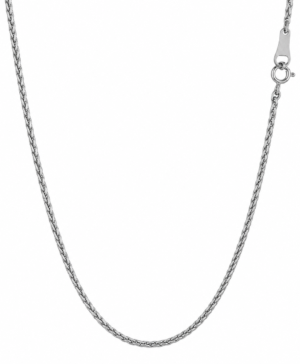 500-26078-45CM - Platinum Wheat Chain 0.90mm 45cm